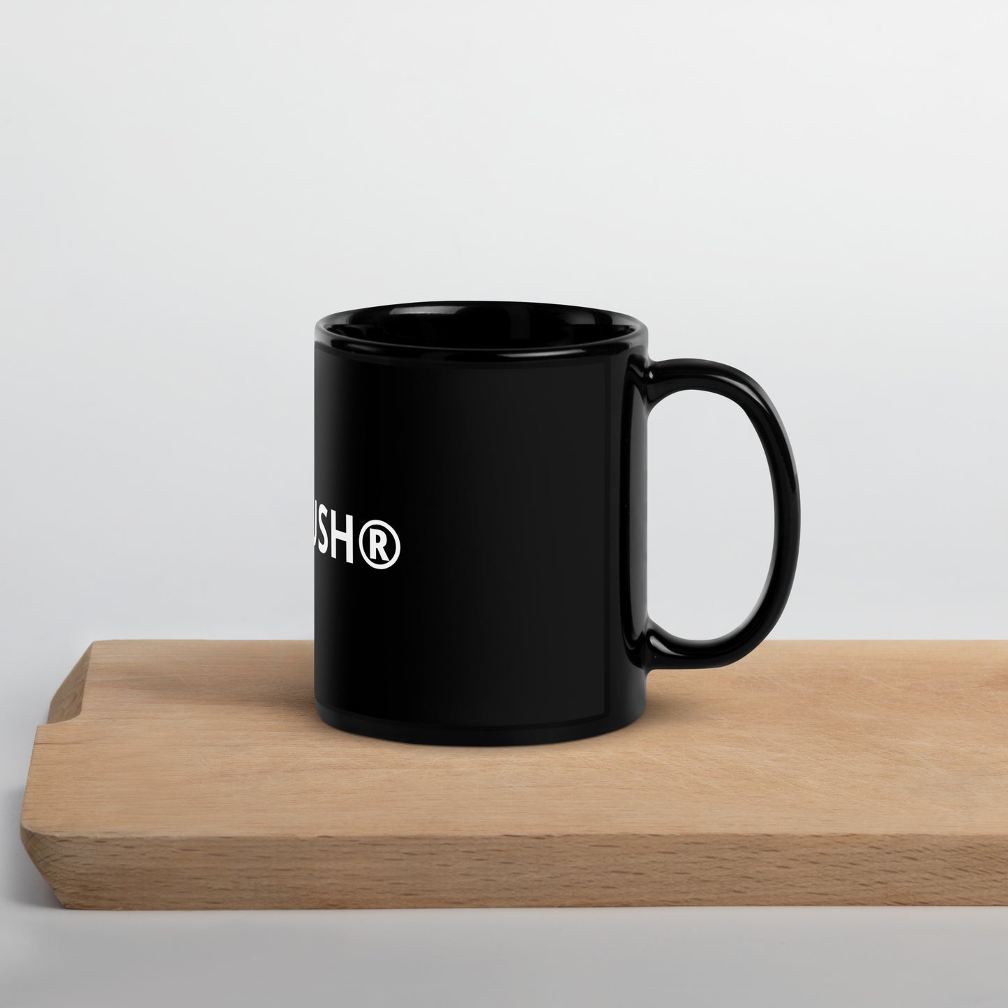ITHAKUSH® Black Glossy Mug