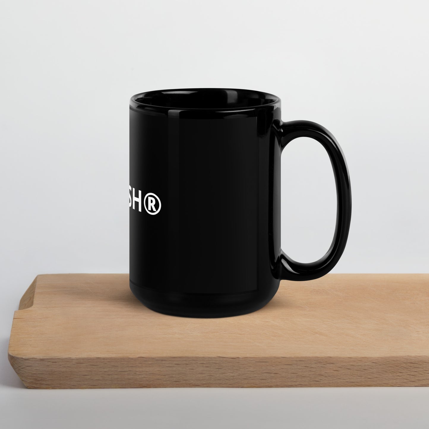 ITHAKUSH® Black Glossy Mug
